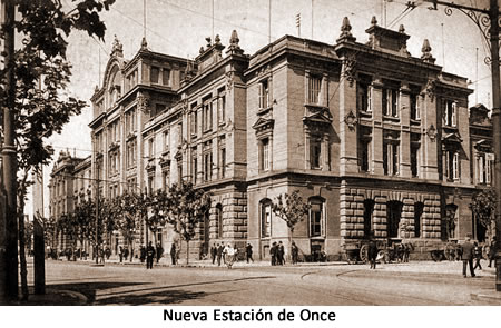 Se inagura  una nueva estación ferroviaria de Once.